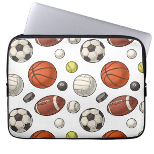 Housse Pour Ordinateur Portable Motif d'équipements sportifs