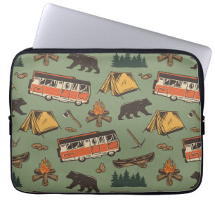 Housse Pour Ordinateur Portable Motif des aventures du camp d'entraînement