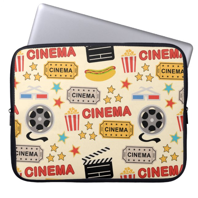 Housse Pour Ordinateur Portable Motif du cinéma (Devant)