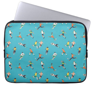Housse Pour Ordinateur Portable Motif du joueur de football