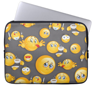 Housse Pour Ordinateur Portable Motif Emoji 2