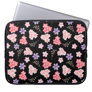 Housse Pour Ordinateur Portable Motif floral aquarelle