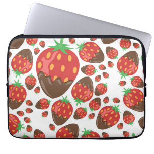 Housse Pour Ordinateur Portable Motif fraise
