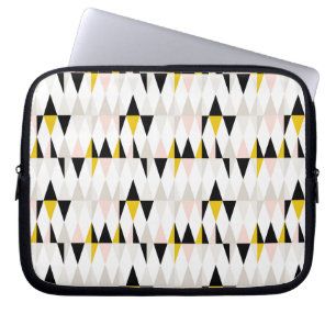 Housse Pour Ordinateur Portable Motif géométrique fendu de triangle
