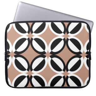 Housse Pour Ordinateur Portable Motif géométrique transparent