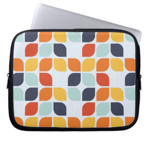Housse Pour Ordinateur Portable Motif géométrique vintage
