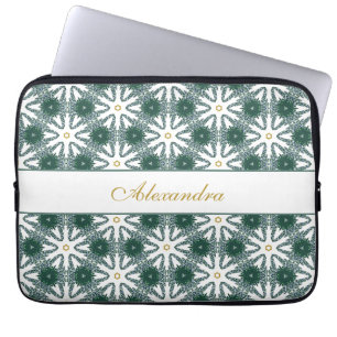 Housse Pour Ordinateur Portable Motif Gold de Noël personnalisé