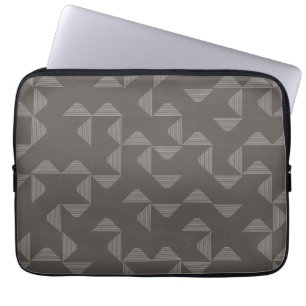 Housse Pour Ordinateur Portable Motif graphique géométrique simple, moderne et ten