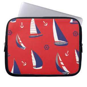 Housse Pour Ordinateur Portable Motif maigre de voilier