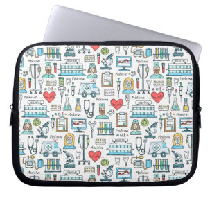 Housse Pour Ordinateur Portable Motif Médicale de conception