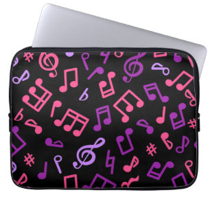 Housse Pour Ordinateur Portable Motif musical