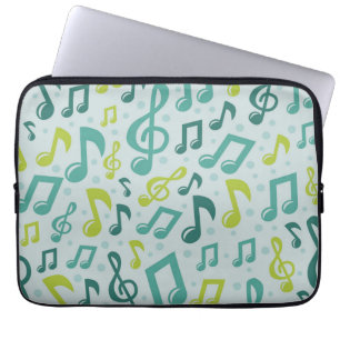 Housse Pour Ordinateur Portable Motif musical