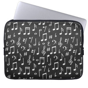 Housse Pour Ordinateur Portable Motif musical