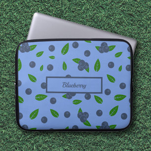 Housse pour Ordinateur Portable motif Myrtilles