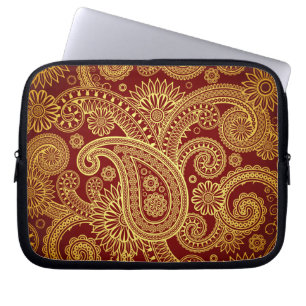 Housse Pour Ordinateur Portable Motif Paisley, Persian Paisley, Oriental Paisley