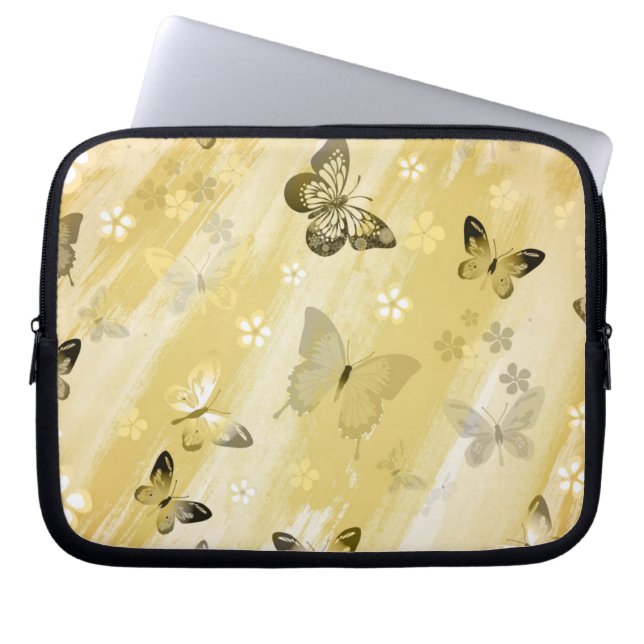 Housse Pour Ordinateur Portable Motif papillon 10 (Devant)