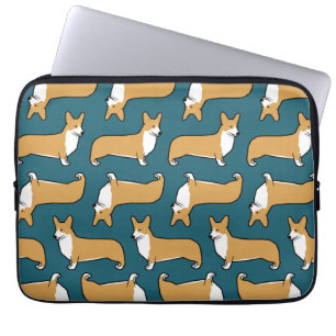 Housse Pour Ordinateur Portable Motif Pembroke Welsh Corgis