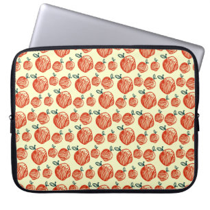 Housse Pour Ordinateur Portable Motif Red Apple Doodle
