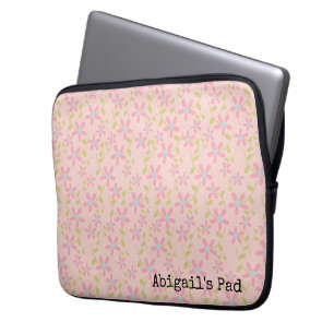 Housse Pour Ordinateur Portable Motif rose Posey