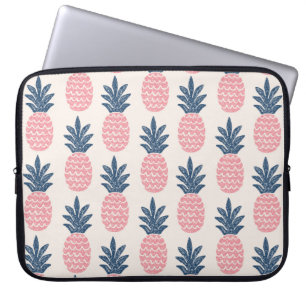 Housse Pour Ordinateur Portable Motif sans couture d'ananas amusant