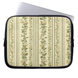 Housse Pour Ordinateur Portable Motif sans fil Sage Green