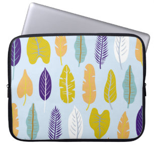 Housse Pour Ordinateur Portable Motif sans joint avec forêt tropicale sauvage