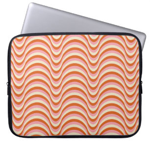 Housse Pour Ordinateur Portable motif sans Seamless des années 70. 60s et les anné