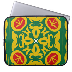 Housse Pour Ordinateur Portable Motif traditionnel islamique. Conception d'impress