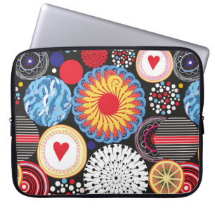 Housse Pour Ordinateur Portable Motif transparent lumineux de différents éléments 