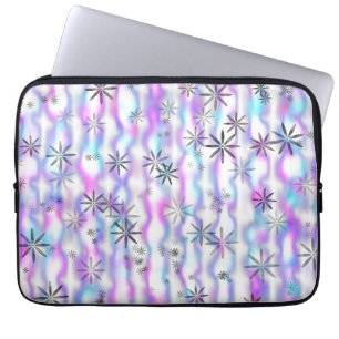 Housse Pour Ordinateur Portable Motif Vagues Étoilées Envoûtantes
