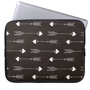 Housse Pour Ordinateur Portable motif vintage sans soudure. arrière - plan Abstrai