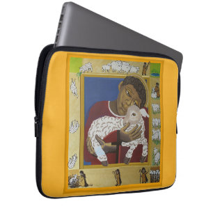 Housse Pour Ordinateur Portable Moutons perdus et Jésus chrétien