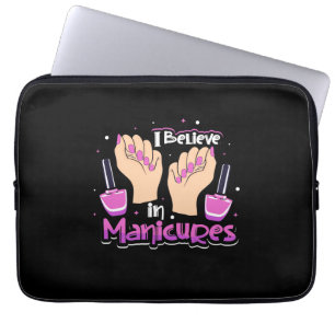 Housse Pour Ordinateur Portable Nail Hustler Croit Aux Manucures