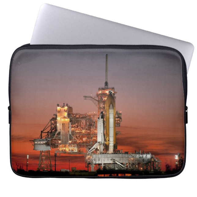 Housse Pour Ordinateur Portable Navette spatiale rouge (Devant)