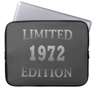 Housse Pour Ordinateur Portable né en 1972 édition limitée anniversaire