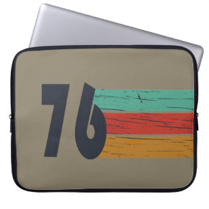 Housse Pour Ordinateur Portable Né en 1976 cadeau d'anniversaire vintage