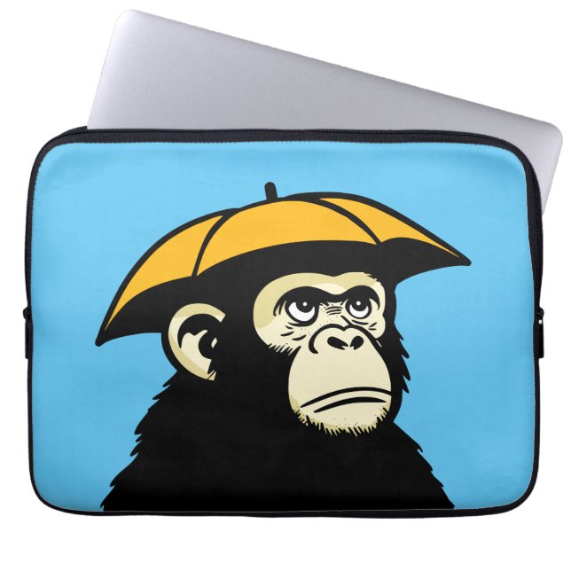 Housse Pour Ordinateur Portable Ne pas aimer la pluie (Devant)