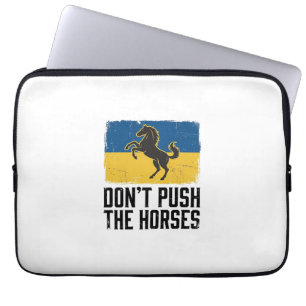 Housse Pour Ordinateur Portable Ne Pousse Pas Le Cheval Cheval Vintage