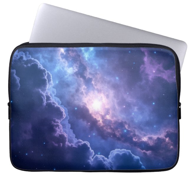 Housse Pour Ordinateur Portable Nebula du Voile Cosmique (Devant)