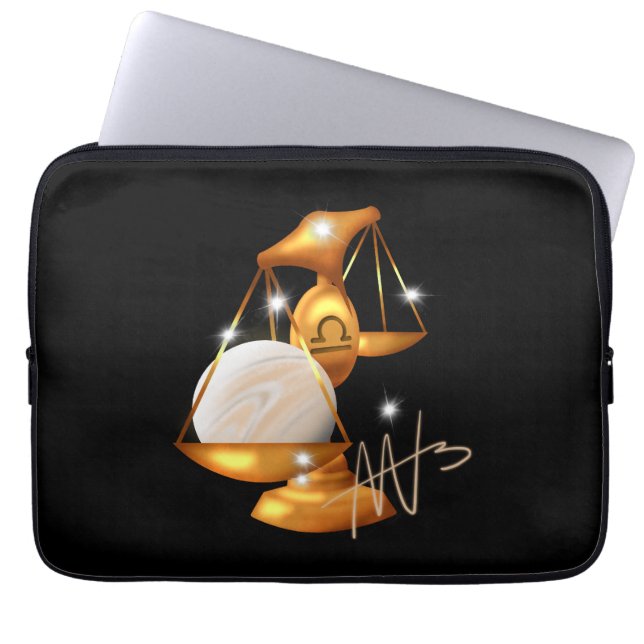 Housse Pour Ordinateur Portable Nebula Libra Venus Zodiac (Devant)