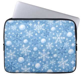 Housse Pour Ordinateur Portable Neige hivernale