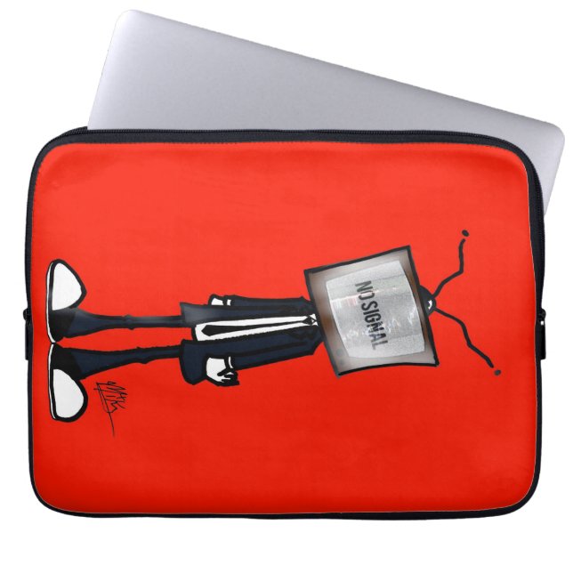 Housse Pour Ordinateur Portable No signal (Devant)