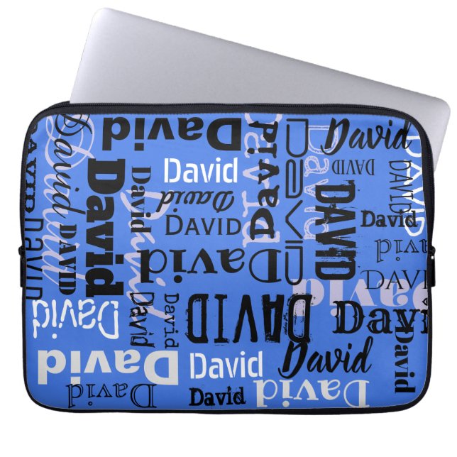 Housse Pour Ordinateur Portable NOM Couverture Coque pour ordinateur portable pers (Devant)
