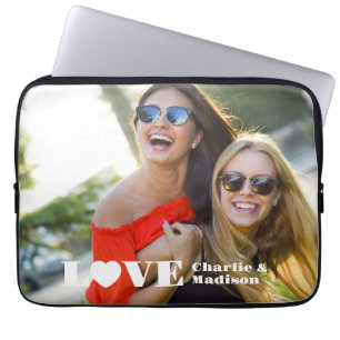 Housse Pour Ordinateur Portable Noms personnalisés et AMOUR photo