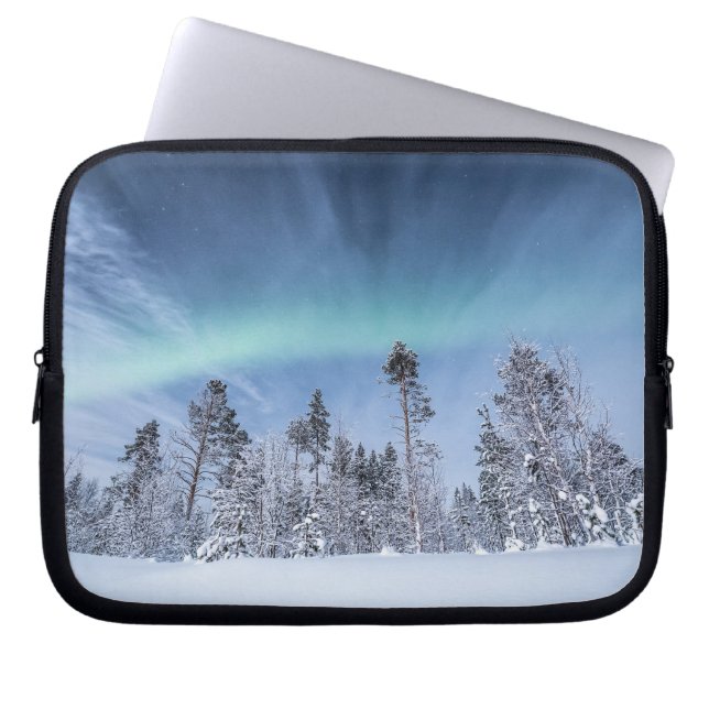 Housse Pour Ordinateur Portable Northern Lights North Norvège (Devant)