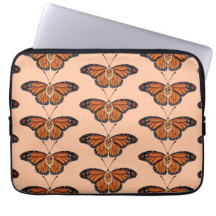 Housse Pour Ordinateur Portable Novembre Citrine Monarch Papillon Motif Design