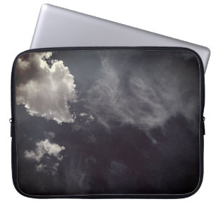 Housse Pour Ordinateur Portable Nuage métallique