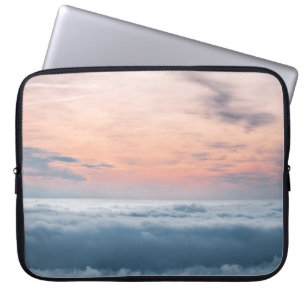 HOUSSE POUR ORDINATEUR PORTABLE NUAGES BLANCS PENDANT LA JOURNÉE DANS PAYSAGE PHO