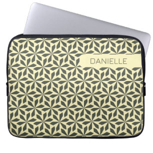 Housse Pour Ordinateur Portable nuances de sable abstrait motif