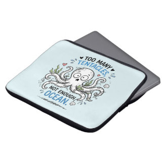 Housse pour ordinateur portable Ocean Lover aux tr